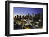 Downtown City Skyline, Houston, Texas, United States of America, North America-Gavin-Framed Photographic Print