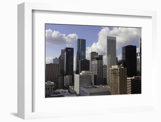 Downtown City Skyline, Houston, Texas, United States of America, North America-Gavin-Framed Photographic Print