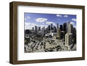 Downtown City Skyline, Houston, Texas, United States of America, North America-Gavin-Framed Photographic Print