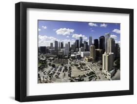 Downtown City Skyline, Houston, Texas, United States of America, North America-Gavin-Framed Photographic Print