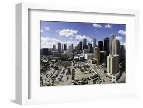 Downtown City Skyline, Houston, Texas, United States of America, North America-Gavin-Framed Photographic Print