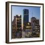 Downtown City Skyline, Houston, Texas, Usa-Gavin Hellier-Framed Photographic Print