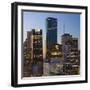 Downtown City Skyline, Houston, Texas, Usa-Gavin Hellier-Framed Photographic Print