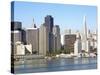 Downtown City Skyline, San Francisco, California, United States of America, North America-Gavin Hellier-Stretched Canvas