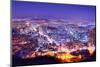 Downtown Cityscape of Seoul, South Korea-SeanPavonePhoto-Mounted Photographic Print