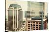 Downtown Cleveland-benkrut-Stretched Canvas