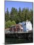 Downtown Creek Street, Ketchikan, Alaska, Usa-Savanah Stewart-Mounted Photographic Print