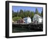 Downtown Creek Street, Ketchikan, Alaska, Usa-Savanah Stewart-Framed Photographic Print