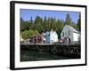 Downtown Creek Street, Ketchikan, Alaska, Usa-Savanah Stewart-Framed Photographic Print