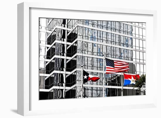 Downtown, Dallas, Texas, United States of America, North America-Kav Dadfar-Framed Photographic Print