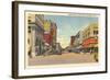 Downtown Davenport-null-Framed Art Print