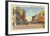 Downtown Davenport-null-Framed Art Print