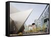 Downtown Denver Art Museum, Denver, Colorado, USA-Christian Kober-Framed Stretched Canvas