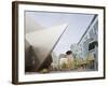 Downtown Denver Art Museum, Denver, Colorado, USA-Christian Kober-Framed Photographic Print