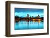 Downtown Denver Colorado Dusk-null-Framed Art Print