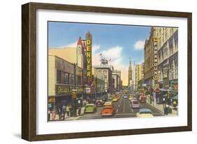 Downtown Denver, Colorado-null-Framed Art Print