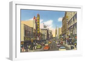 Downtown Denver, Colorado-null-Framed Art Print