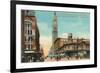 Downtown Denver, Colorado-null-Framed Premium Giclee Print