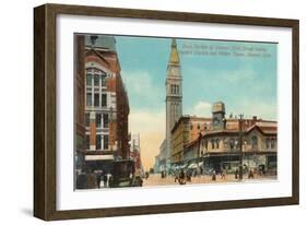 Downtown Denver, Colorado-null-Framed Art Print