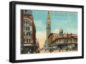 Downtown Denver, Colorado-null-Framed Art Print