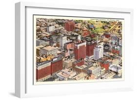 Downtown Des Moines, Iowa-null-Framed Art Print