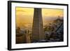 Downtown Detail and Golden Light, San Francisco, Cityscape, Urban View-Vincent James-Framed Photographic Print