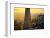 Downtown Detail and Golden Light, San Francisco, Cityscape, Urban View-Vincent James-Framed Photographic Print