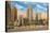 Downtown Detroit, Michigan-null-Stretched Canvas