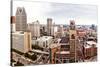 Downtown Detroit-Andrew Bayda-Stretched Canvas