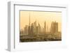 Downtown Dubai skyline, Dubai, United Arab Emirates, U.A.E.-Peter Adams-Framed Photographic Print