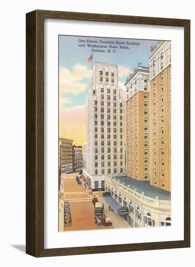 Downtown Durham, North Carolina-null-Framed Art Print