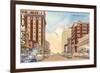 Downtown Erie, Pennsylvania-null-Framed Premium Giclee Print