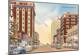 Downtown Erie, Pennsylvania-null-Mounted Art Print