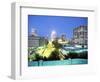 Downtown Evening Lighting, Tulsa, Oklahoma-Mark Gibson-Framed Photographic Print