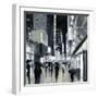 Downtown Evening-Shawn Mackey-Framed Giclee Print