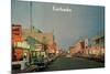 Downtown Fairbanks, Alaska-null-Mounted Art Print