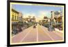 Downtown Fresno, California-null-Framed Art Print