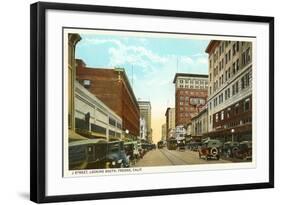 Downtown Fresno, California-null-Framed Art Print