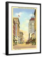 Downtown Fresno, California-null-Framed Art Print