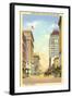 Downtown Fresno, California-null-Framed Art Print