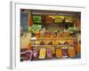 Downtown Fruit Stand, Tel Aviv, Israel-Walter Bibikow-Framed Photographic Print