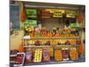 Downtown Fruit Stand, Tel Aviv, Israel-Walter Bibikow-Mounted Photographic Print