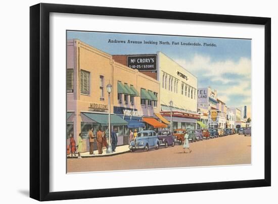 Downtown Ft. Lauderdale, Florida-null-Framed Art Print