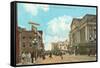 Downtown Ft. Wayne, Indiana-null-Framed Stretched Canvas