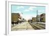 Downtown Gary, Indiana-null-Framed Art Print