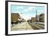 Downtown Gary, Indiana-null-Framed Art Print