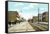 Downtown Gary, Indiana-null-Framed Stretched Canvas