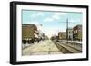 Downtown Gary, Indiana-null-Framed Art Print