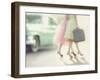 Downtown Girls-Mandy Lynne-Framed Art Print