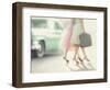 Downtown Girls-Mandy Lynne-Framed Art Print